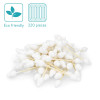 Navaris Bamboo Cotton Buds Βαμβακερές Μπατονέτες από Μπαμπού - 220 τεμάχια - 47518.200