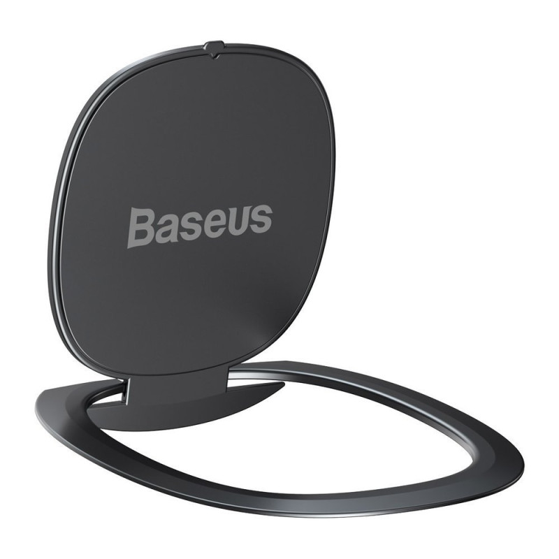 Baseus Invisible Ultra-Thin Ring Holder - Δαχτυλίδι Συγκράτησης Κινητού / Tablet - Βάση Στήριξης - Grey - SUYB-0A