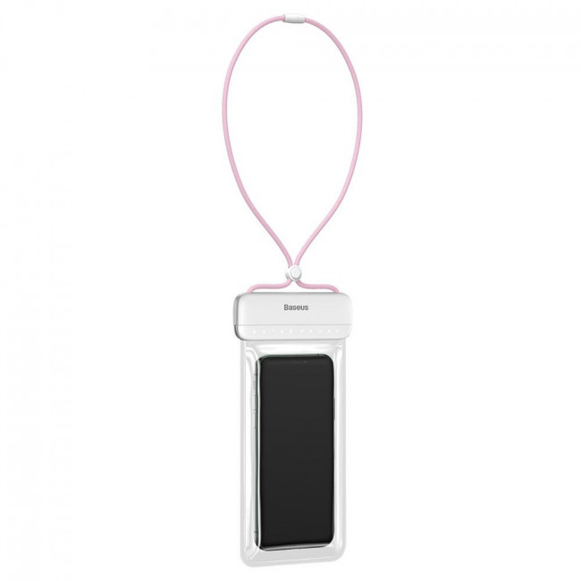 Baseus Let's Go Slip Cover Universal Αδιάβροχη Θήκη για Smartphones 7.2'' - Pink - ACFSD-D24