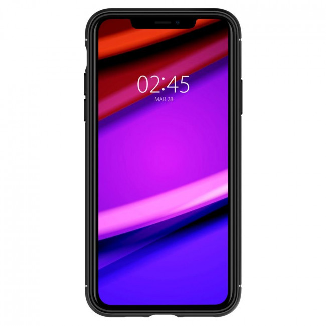 Spigen iPhone 11 Θήκη TPU Rugged Armor - Black