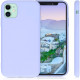 KW iPhone 11 Θήκη Σιλικόνης Rubberized TPU - Light Lavender - 50791.139