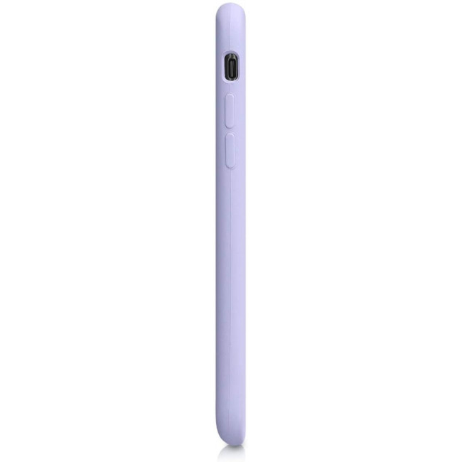 KW iPhone SE 2022 / SE 2020 / 7 / 8 Θήκη Σιλικόνης Rubber TPU - Light Lavender - 40225.139