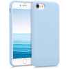 KW iPhone SE 2022 / SE 2020 / 7 / 8 Θήκη Σιλικόνης Rubber TPU - Pastel Blue - 40225.177