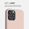 KW iPhone 12 / iPhone 12 Pro Θήκη Σιλικόνης Rubber TPU - Dusty Pink - 52641.10