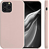 KW iPhone 12 / iPhone 12 Pro Θήκη Σιλικόνης Rubber TPU - Dusty Pink - 52641.10