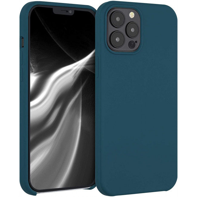 KW iPhone 12 Pro Max Θήκη Σιλικόνης Rubber TPU - Teal Matte - 52644.57