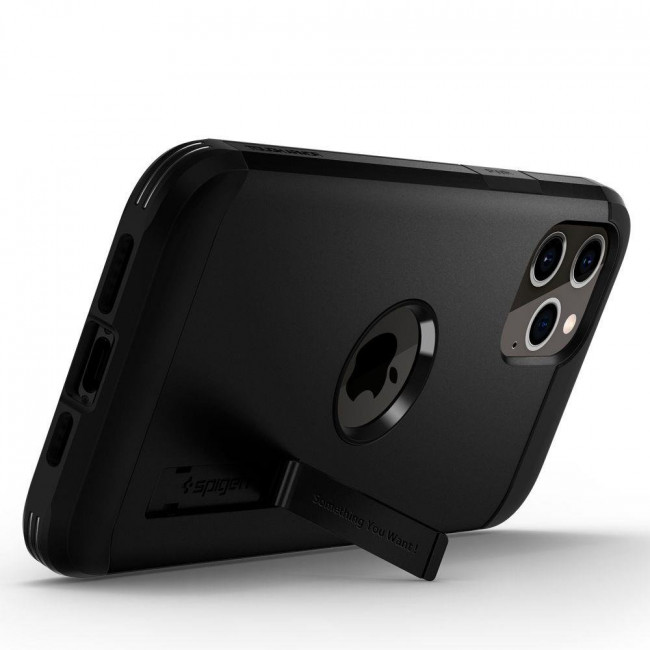 Spigen iPhone 12 / iPhone 12 Pro Tough Armor Σκληρή Θήκη - Black