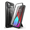 Supcase iPhone 12 / iPhone 12 Pro Unicorn Beetle Pro Σκληρή Θήκη με Προστασία Οθόνης και Stand - Black