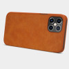 Nillkin iPhone 12 Pro Max Qin Leather Flip Book Case Θήκη Βιβλίο - Brown