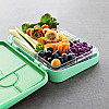 Navaris Bento Box for Kids Δοχείο Αποθήκευσης Τροφής για Παιδιά BPA Free - Green - 49877.01.07