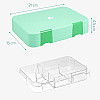 Navaris Bento Box for Kids Δοχείο Αποθήκευσης Τροφής για Παιδιά BPA Free - Green - 49877.01.07