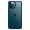 Spigen iPhone 12 / iPhone 12 Pro Ultra Hybrid Σκληρή Θήκη με Πλαίσιο Σιλικόνης - Navy Blue