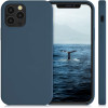 KW iPhone 12 / iPhone 12 Pro Θήκη Σιλικόνης Rubber TPU - Slate Gray - 52641.202