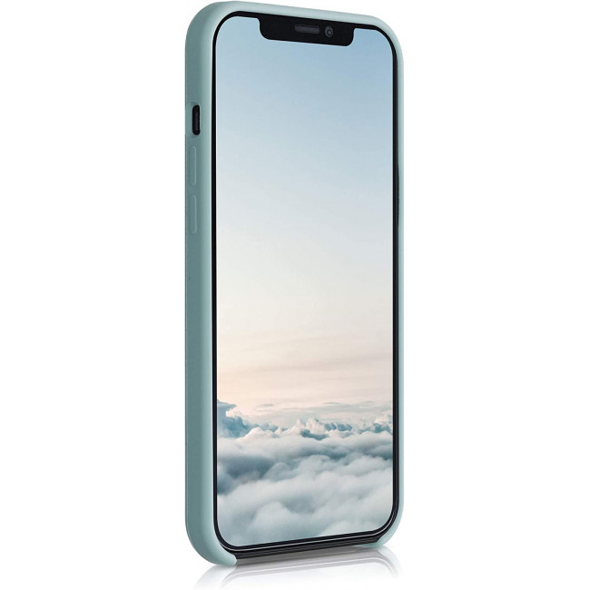 KW iPhone 12 Pro Max Θήκη Σιλικόνης Rubber TPU - Frosty Mint - 52644.200