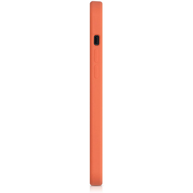 KW iPhone 12 Pro Max Θήκη Σιλικόνης Rubber TPU - Sunrise Orange - 52644.203