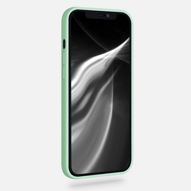 KW iPhone 12 Pro Max Θήκη Σιλικόνης TPU - Mint Matte - 53940.50