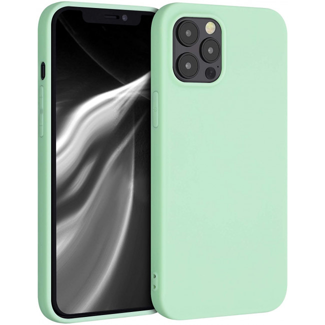 KW iPhone 12 Pro Max Θήκη Σιλικόνης TPU - Mint Matte - 53940.50