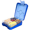 Navaris Bento Box for Kids Δοχείο Αποθήκευσης Τροφής για Παιδιά BPA Free - Blue - 49877.02.17