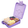 Navaris Bento Box for Kids Δοχείο Αποθήκευσης Τροφής για Παιδιά BPA Free - Purple - 49877.02.38