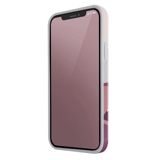 Uniq iPhone 12 Pro Max Coehl Ciel Σκληρή Θήκη με Πλαίσιο Σιλικόνης - Pink