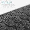 Navaris 2-in-1 Acupressure Mat and Pillow Set Σετ 2 σε 1 Χαλάκι και Μαξιλάρι Μασάζ - Grey - 43899.19