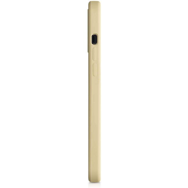 KW iPhone 12 Pro Max Θήκη Σιλικόνης Rubber TPU - Light yellow - 52644.158