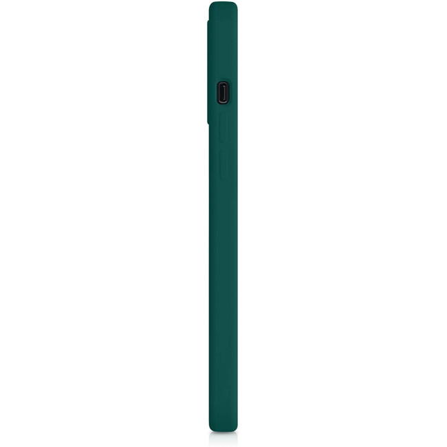 KW iPhone 12 Pro Max Θήκη Σιλικόνης Rubber TPU - Green - 52644.184