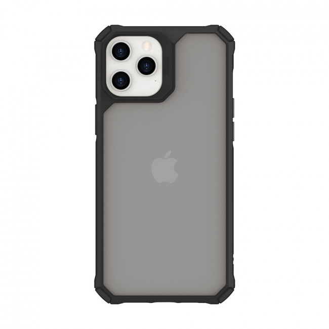 ESR iPhone 12 Pro Max Air Armor Σκληρή Θήκη με Πλαίσιο Σιλικόνης - Black