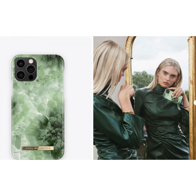 iDeal Of Sweden iPhone 12 / iPhone 12 Pro Σκληρή Θήκη - Crystal Green Sky - IDFCAW20-2061-230