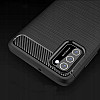 OEM Xiaomi Poco M3 Θήκη Rugged Carbon TPU - Black