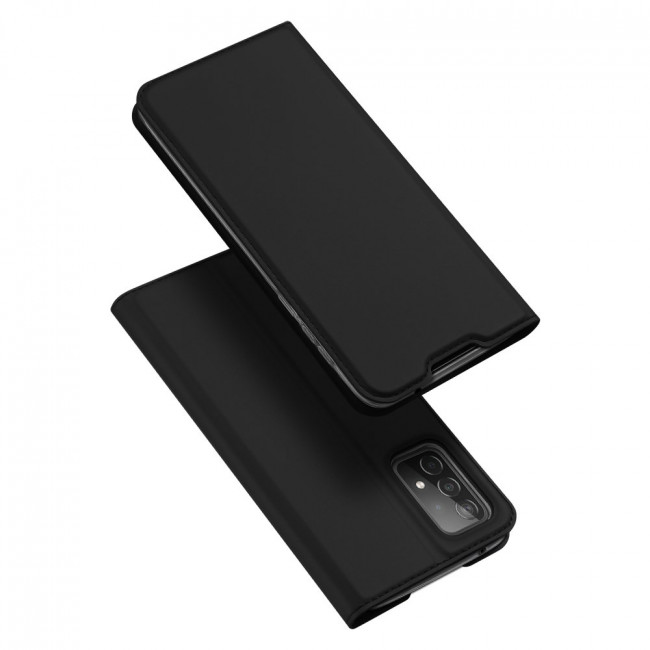 Dux Ducis Samsung Galaxy A72 / A72 5G Flip Stand Case Θήκη Βιβλίο - Black