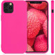 KW iPhone 12 Pro Max Θήκη Σιλικόνης Rubberized TPU - Neon Pink - 52714.77