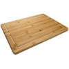 Navaris Natural Bamboo Wooden Chopping Board Ξύλινη Επιφάνεια Κοπής - 45 x 34 x 1.8 cm - Light Brown - 51502.01