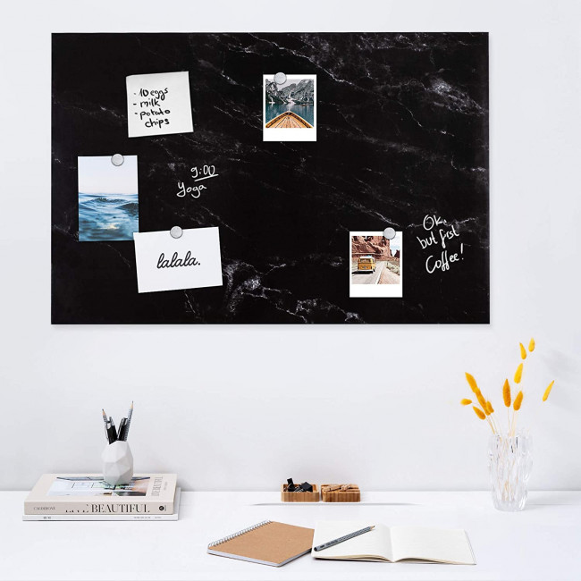 Navaris Magnetic Memo Board - Μαγνητικός Πίνακας Ανακοινώσεων - 90 x 60 cm - Design Various - 49997.08