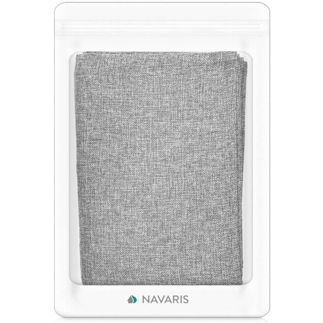 Navaris Cat Scratch Mats Sofa Shield Σετ με 2 Προστατευτικά Καναπέ από Γρατζουνιές Γάτας - 130 x 45 cm - Light Grey / White - 46354.25.02