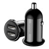 Baseus Grain Pro Car Charger - Φορτιστής Αυτοκινήτου 4.8A 2xUSB Ports - Black - CCALLP-01