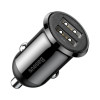 Baseus Grain Pro Car Charger - Φορτιστής Αυτοκινήτου 4.8A 2xUSB Ports - Black - CCALLP-01