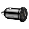 Baseus Grain Pro Car Charger - Φορτιστής Αυτοκινήτου 4.8A 2xUSB Ports - Black - CCALLP-01