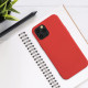 KW iPhone 12 Pro Max Θήκη Σιλικόνης Rubberized TPU - Red - 52714.09