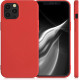 KW iPhone 12 Pro Max Θήκη Σιλικόνης Rubberized TPU - Red - 52714.09