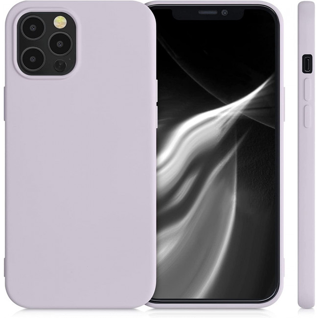 KW iPhone 12 Pro Max Θήκη Σιλικόνης Rubberized TPU - Dream of Cotton - 52714.192