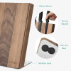 Navaris Walnut Magnetic Knife Holder Μαγνητική Ξύλινη Βάση Μαχαιριών - Brown - 47366.04