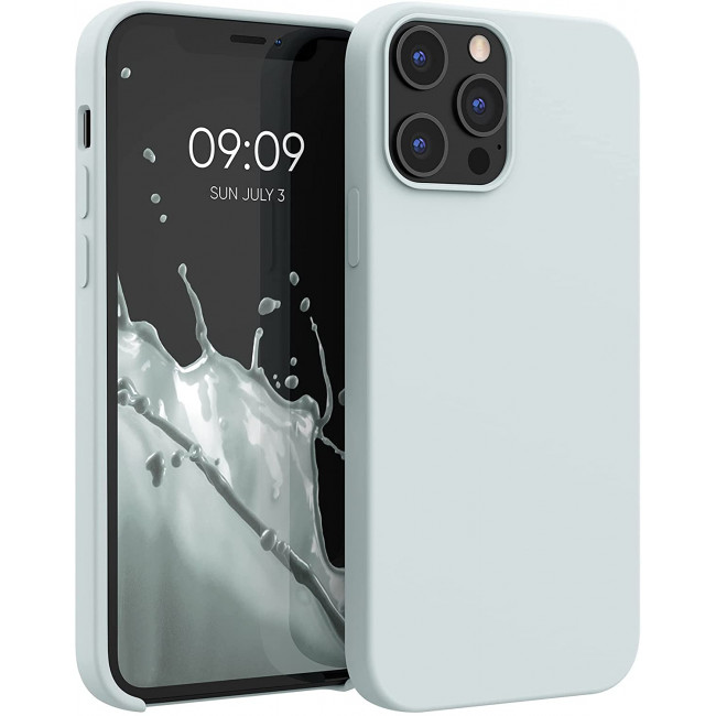 KW iPhone 12 Pro Max Θήκη Σιλικόνης Rubber TPU - Light Grey Matt - 52644.70