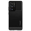 Spigen Samsung Galaxy S21 Ultra Θήκη TPU Rugged Armor - Black Matte