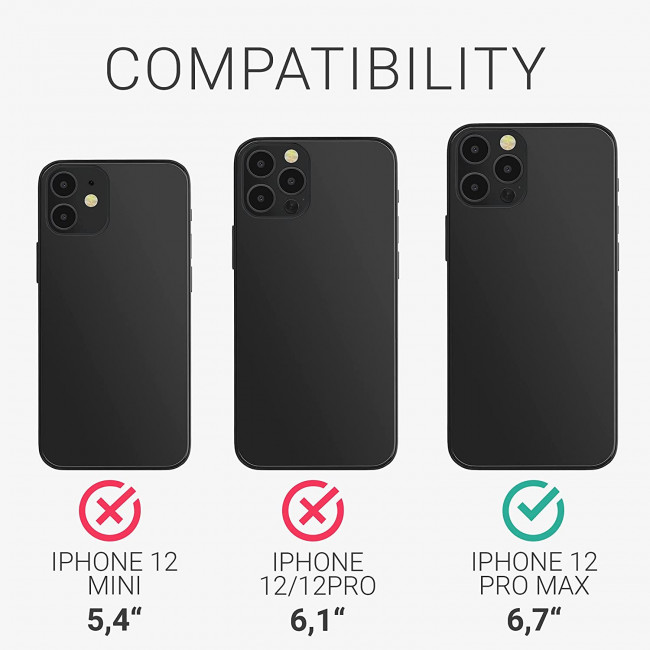 KW iPhone 12 Pro Max Θήκη Σιλικόνης Rubberized TPU - Tomatillo - 52714.214