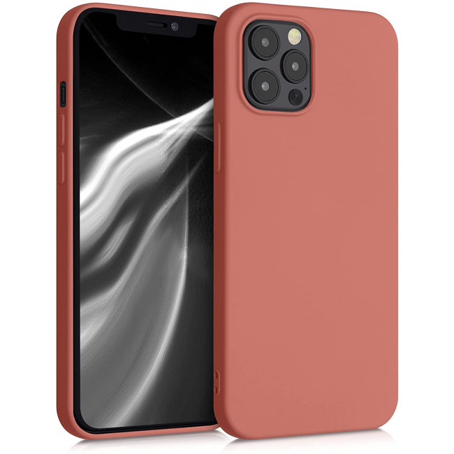 KW iPhone 12 Pro Max Θήκη Σιλικόνης Rubberized TPU - Blush Beauty - 52714.215