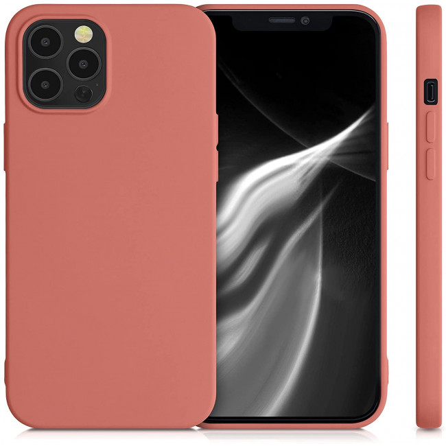 KW iPhone 12 Pro Max Θήκη Σιλικόνης Rubberized TPU - Blush Beauty - 52714.215