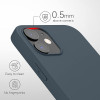 KW iPhone 12 / iPhone 12 Pro Θήκη Σιλικόνης TPU - Slate Grey - 53938.202