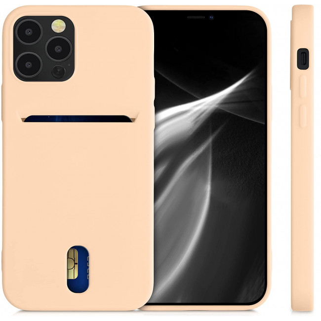 KW iPhone 12 / 12 Pro Θήκη Σιλικόνης TPU - Mother Of Pearl - 54513.154