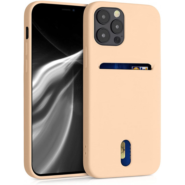 KW iPhone 12 / 12 Pro Θήκη Σιλικόνης TPU - Mother Of Pearl - 54513.154